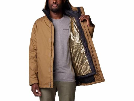 COLUMBIA Chaqueta Hombre 3-en-1 Hombre Oak Harbor Interchange Jacket Delta Marrón [2]