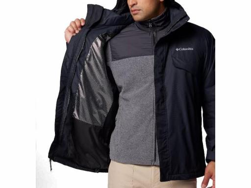 COLUMBIA Chaqueta Hombre Bugaboo III Fleece Interchange Jacket Black Negro [1]