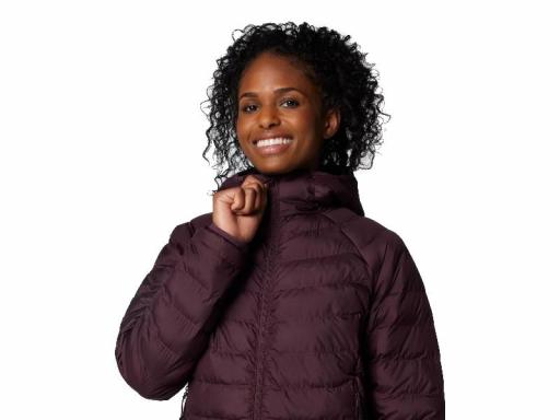 COLUMBIA Chaqueta Mujer Powder Lite II Jacket Moonvista Granate [2]