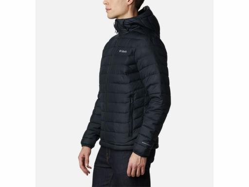 COLUMBIA Abrigo Powder Lite Hooded Jacket Black [2]