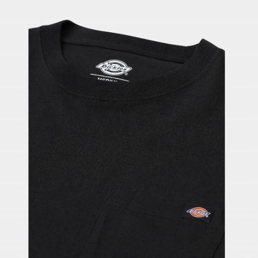 DICKIES Camiseta Porterdale Mens Short-Sleeved T-Shirt Black [2]