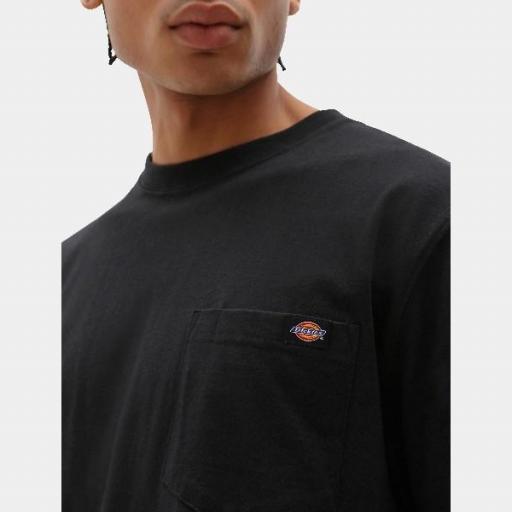 DICKIES Camiseta Porterdale Mens Short-Sleeved T-Shirt Black [3]