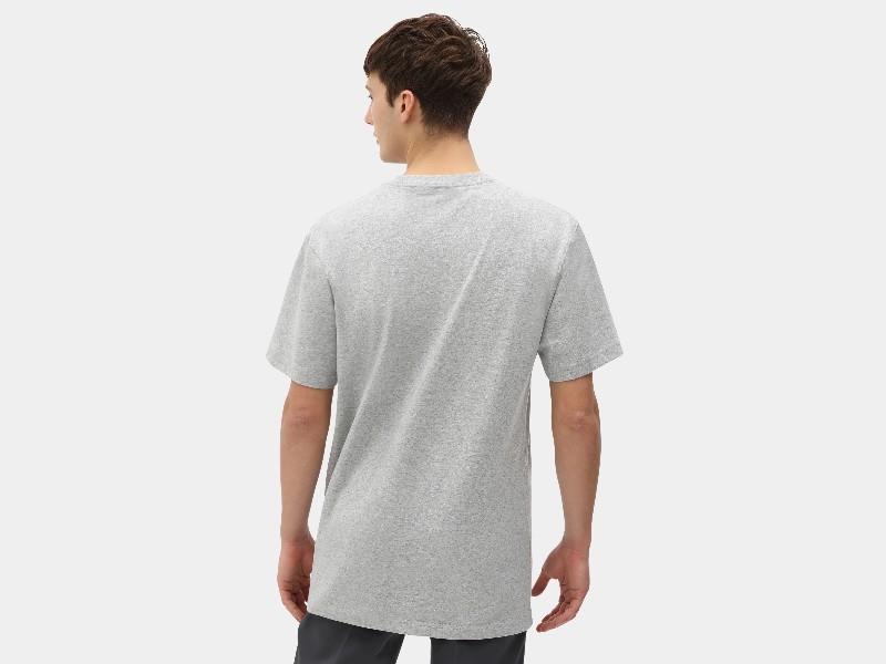DICKIES Camiseta Porterdale Mens Short-Sleeved T-Shirt Heather Grey