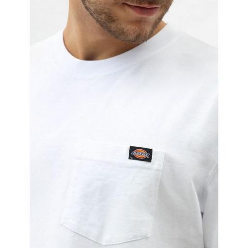 DICKIES Camiseta Porterdale Mens Short-Sleeved T-Shirt White [1]