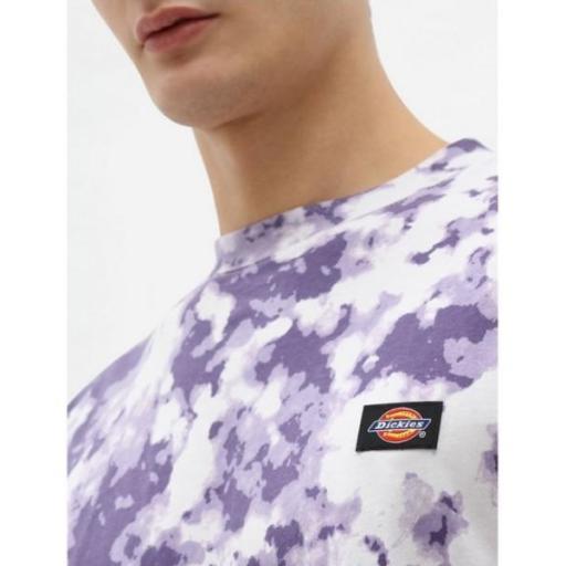 DICKIES Camiseta Sunburg Tee Purple Gumdrop [2]