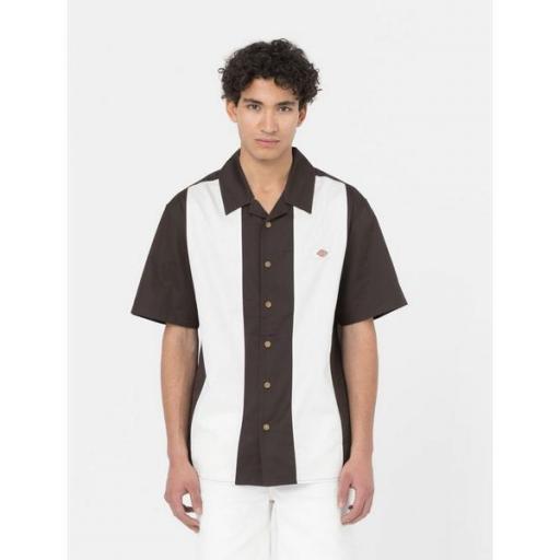 DICKIES Camiseta Westover Shirt SS Dark Brown [0]