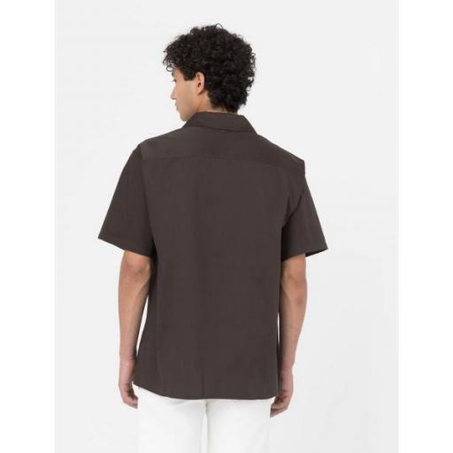 DICKIES Camiseta Westover Shirt SS Dark Brown [1]