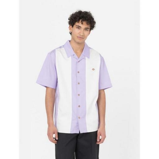 DICKIES Camiseta Westover Shirt SS Purple Rose [1]