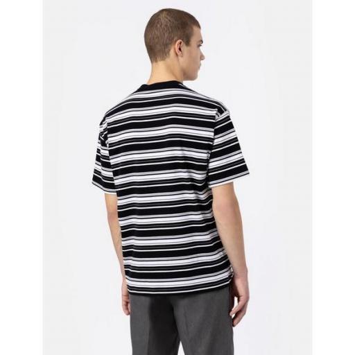 DICKIES Camiseta Westover Stripe Tee Black [1]