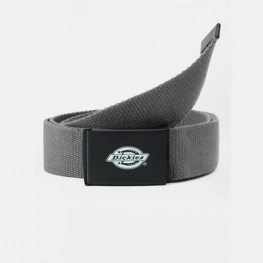 DICKIES Cinturón Orcutt Men Logo Buckle Belt Charcoal Grey [0]