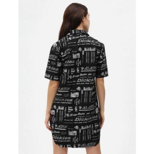 DICKIES Vestido Pillager Dress Black [1]