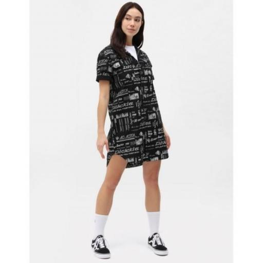 DICKIES Vestido Pillager Dress Black [3]