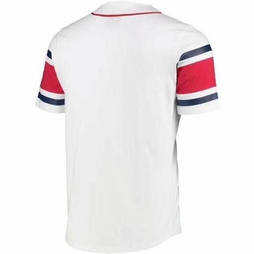 FANATICS Camiseta Beisbolera MLB Atlanta Braves Franchise Cotton Supporters Jersey White [0]