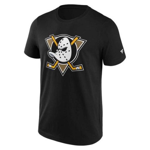 FANATICS Camiseta NHL Anaheim Ducks Primary Logo Graphic T-Shirt Black [0]