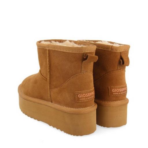 GIOSEPPO Botas Australianas Mujer Bancroft Cuero Brown Marrón [3]