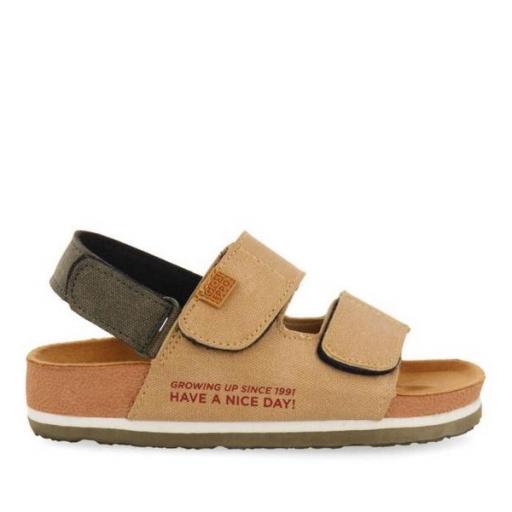 GIOSEPPO Chancla Niño Gerais Beige [1]