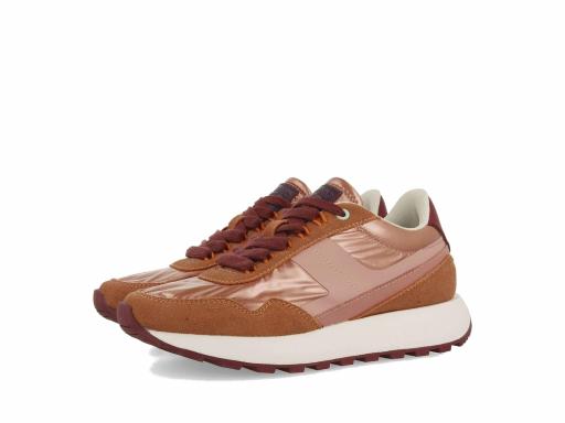 GIOSEPPO Sneakers Mujer Metalizadas Piel Praesto Rosa [0]