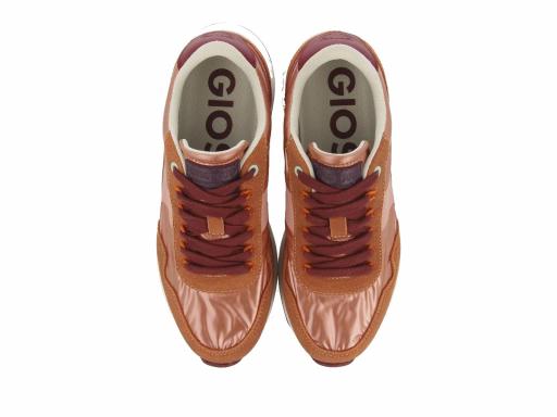 GIOSEPPO Sneakers Mujer Metalizadas Piel Praesto Rosa [1]