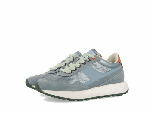 GIOSEPPO Sneakers Mujer Metalizadas Piel Praesto Verde [0]