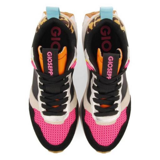 GIOSEPPO Sneakers Mujer Retro Assens Multicolor Negro [3]
