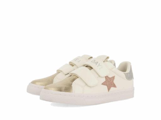 GIOSEPPO Sneakers Niña Glitter Orkeny Blanco [0]