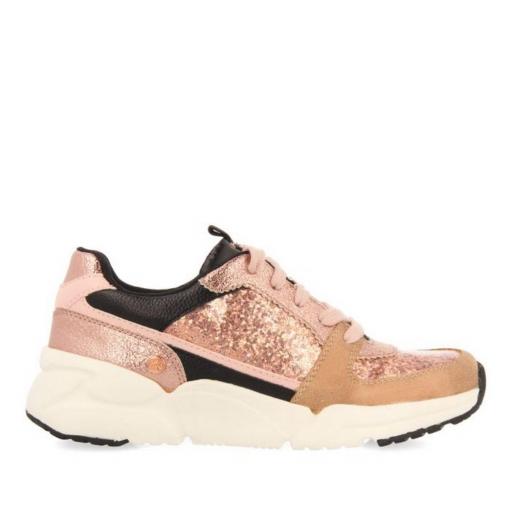 GIOSEPPO Sneakers para niña Obdach Pink Rosa Metalizado [3]