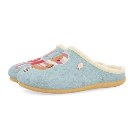 GIOSEPPO Zapatillas de estar por casa Mujer Hot Potatoes Nusdorf Agua Marina Azul [1]