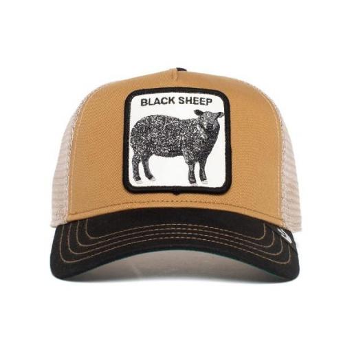 GOORIN BROS Gorra trucker Animal Farm The Black Sheep Kkaki [1]