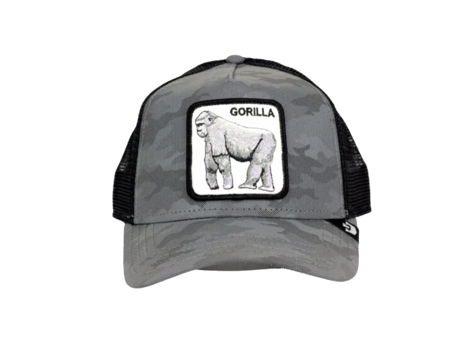 GOORIN BROS Gorra trucker Animal Farm The Silverback Grey