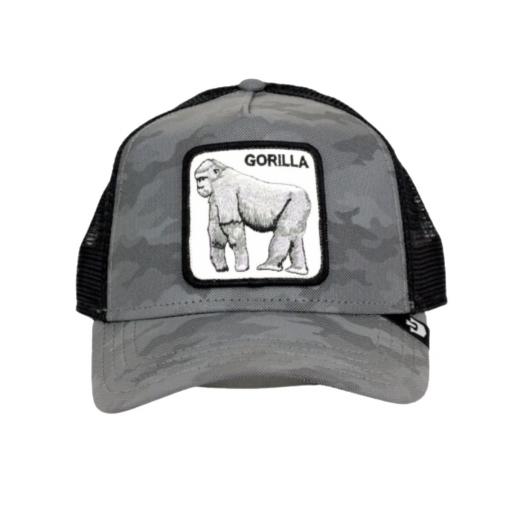 GOORIN BROS Gorra trucker Animal Farm The Silverback Grey [0]