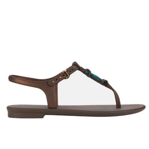 GRENDHA Sandalias Mujer Cacau Rustica Sand Bronze [3]