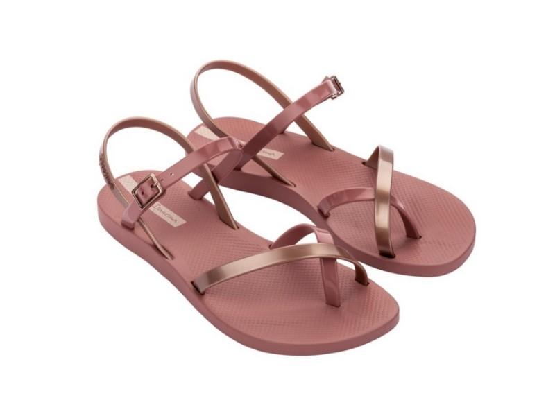 IPANEMA Sandalia Fashion Sand VIII Fem Pink Metallic Pink