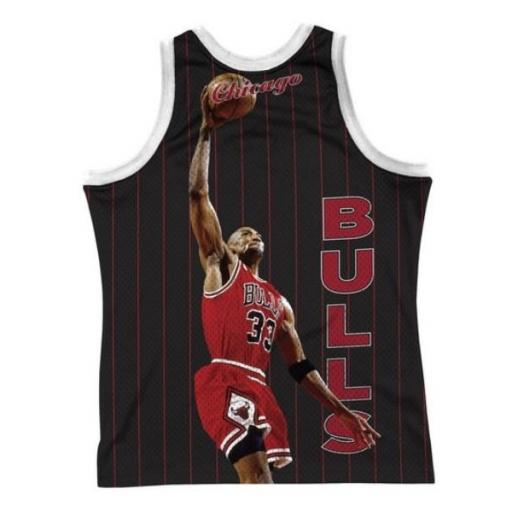 MITCHELL AND NESS Camiseta Behind The Back Tank Scottie Pippen Black [1]