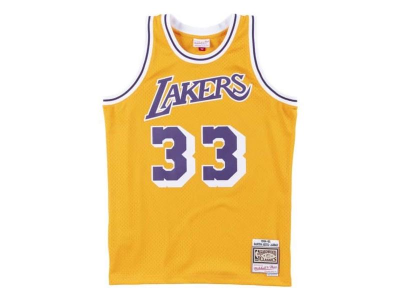 MITCHELL AND NESS Camiseta NBA Swingman Jersey Abdul Jabbar Los Ángeles Lakers Light Gold