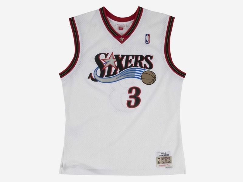 MITCHELL AND NESS Camiseta NBA Swingman Jersey Allen Iverson Philadelphia 76ers White