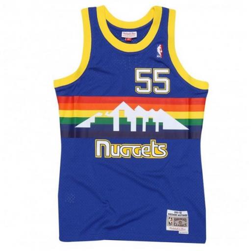 MITCHELL AND NESS Camiseta NBA Swingman Jersey Dikembe Mutombo Denver Nuggets Royal [0]