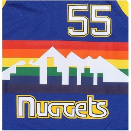 MITCHELL AND NESS Camiseta NBA Swingman Jersey Dikembe Mutombo Denver Nuggets Royal [2]