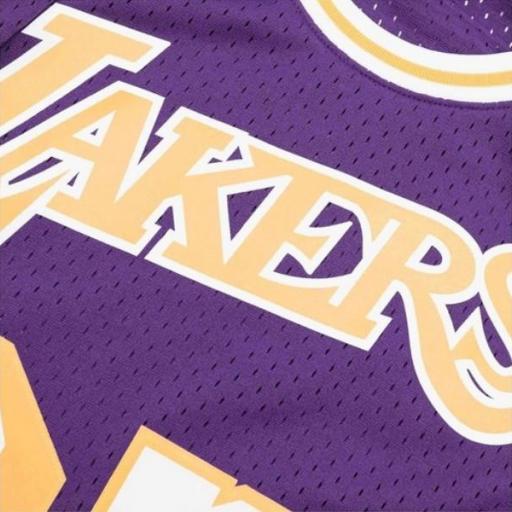 MITCHELL AND NESS Camiseta NBA Swingman Jersey Magic Johnson Los Ángeles Lakers Purple [2]