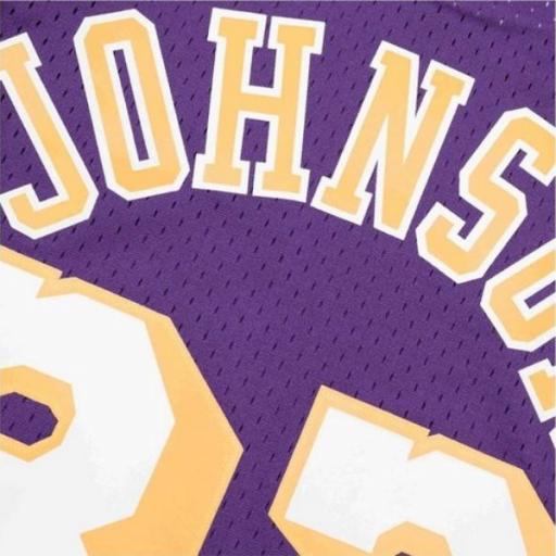 MITCHELL AND NESS Camiseta NBA Swingman Jersey Magic Johnson Los Ángeles Lakers Purple [3]