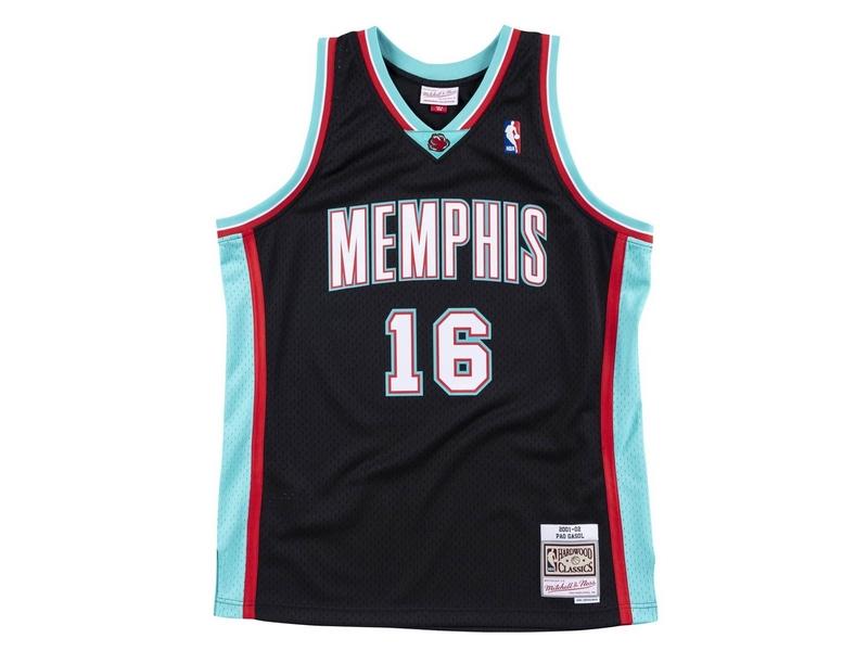 MITCHELL AND NESS Camiseta NBA Swingman Jersey Pau Gasol Memphis Grizzlies Black