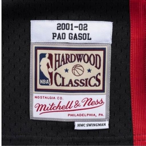 MITCHELL AND NESS Camiseta NBA Swingman Jersey Pau Gasol Memphis Grizzlies Black [2]