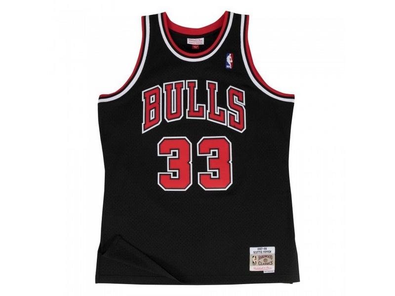 Viento fuerte Lujo Abundantemente Comprar MITCHELL AND NESS Camiseta NBA Swingman Jersey Scottie Pippen Chicago  Bulls Black por 88,00 € | SIGNUM FIT