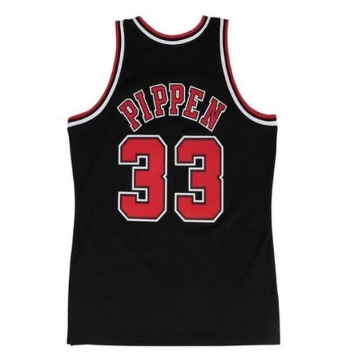 MITCHELL AND NESS Camiseta NBA Swingman Jersey Scottie Pippen Chicago Bulls Black [0]