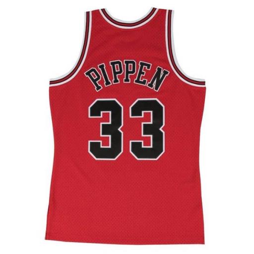 MITCHELL AND NESS Camiseta NBA Swingman Jersey Scottie Pippen Chicago Bulls Red [0]