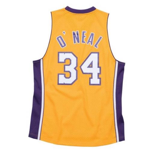 MITCHELL AND NESS Camiseta NBA Swingman Jersey Shaquille Oneal Los Ángeles Lakers 99 Light Gold [0]