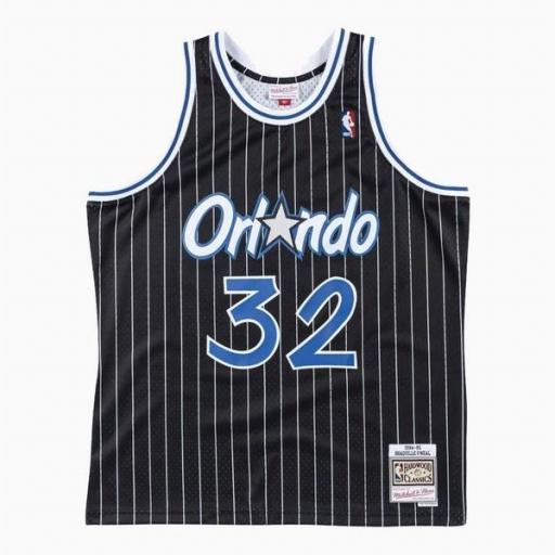 MITCHELL AND NESS Camiseta NBA Swingman Jersey Shaquille Oneal Orlando Magic Black [0]