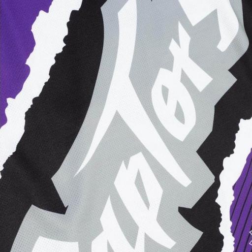 MITCHELL AND NESS Camiseta NBA Toronto Raptors Jumbotron 2.0 Sublimated Tank Black Purple [2]