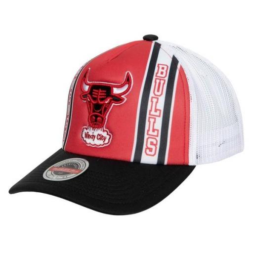 MITCHELL AND NESS Gorra NBA Chicago Bulls Retro Trucker Snapback HWC Red Black [0]