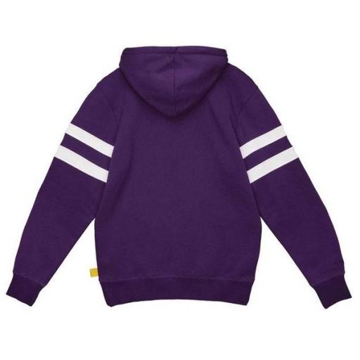 MITCHELL AND NESS Sudadera NBA Big Face 2.0 Los Angeles Lakers Substantial Fleece Hoodie Purple [1]