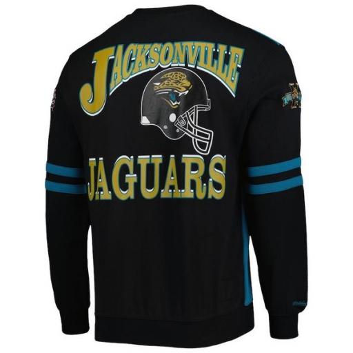 MITCHELL AND NESS Sudadera NFL Jacksonville Jaguars All Over Crew 2.0 Teal [2]